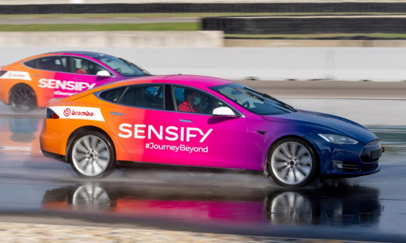 autos, cars, innovation, news, brembo, car tech, brembo sensify brakes put to the test