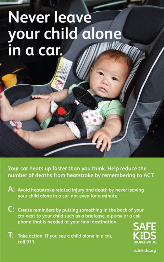 autos, cars, featured, child safety, experts remind to ‘act’ following baby’s death