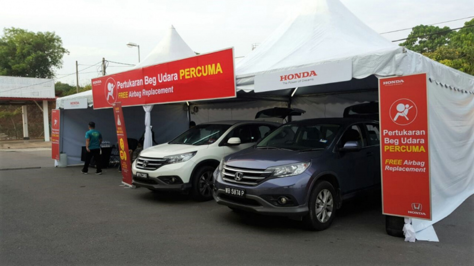 autos, car brands, cars, honda, airbag, recall, takata, takata airbag recall – honda malaysia extends service to malls