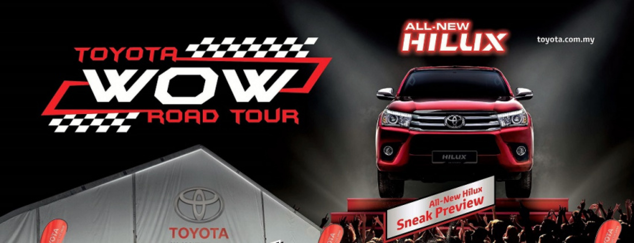 autos, car brands, cars, toyota, umw toyota motor, toyota wow road tour starts next weekend (26 – 27 march)