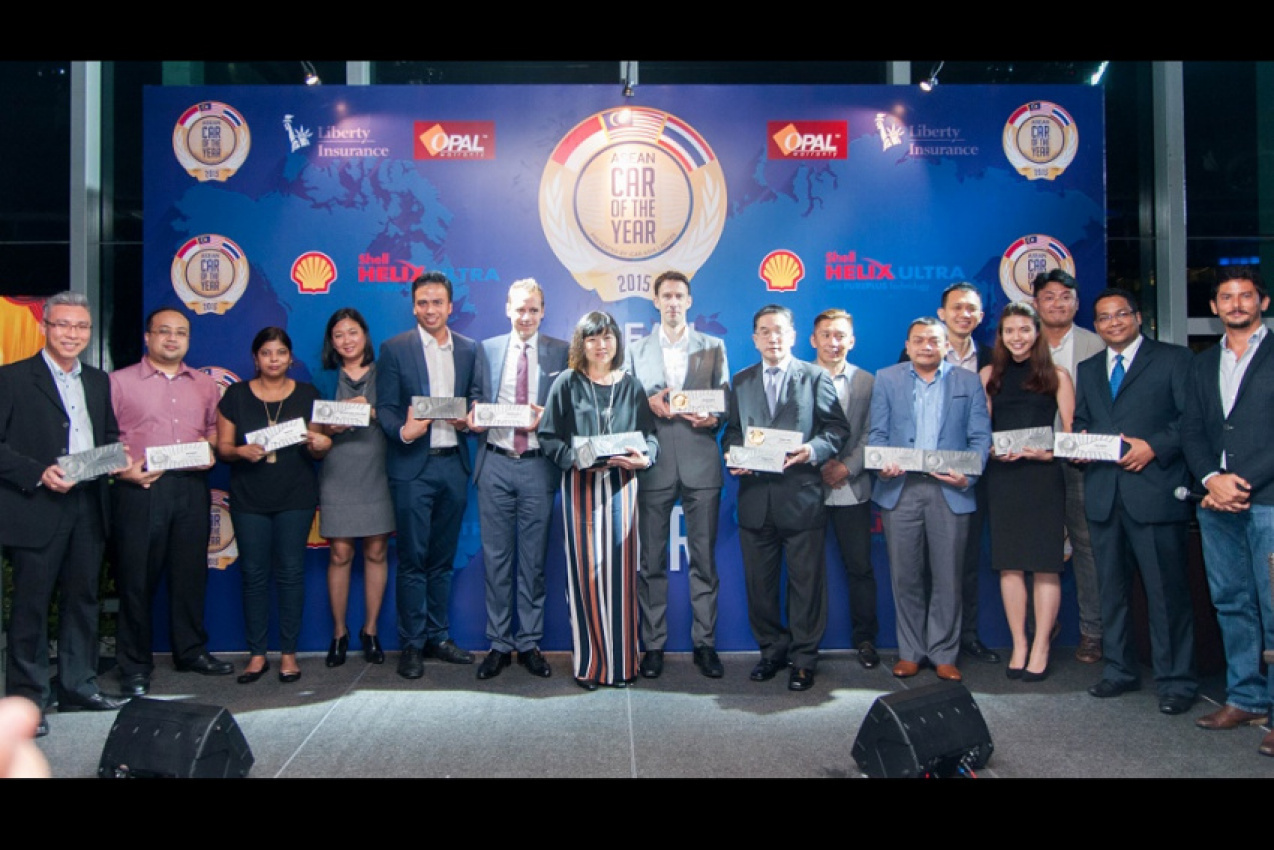 autos, cars, featured, asean, awards, car of the year, coty, asean car of the year awards 2015 results announced