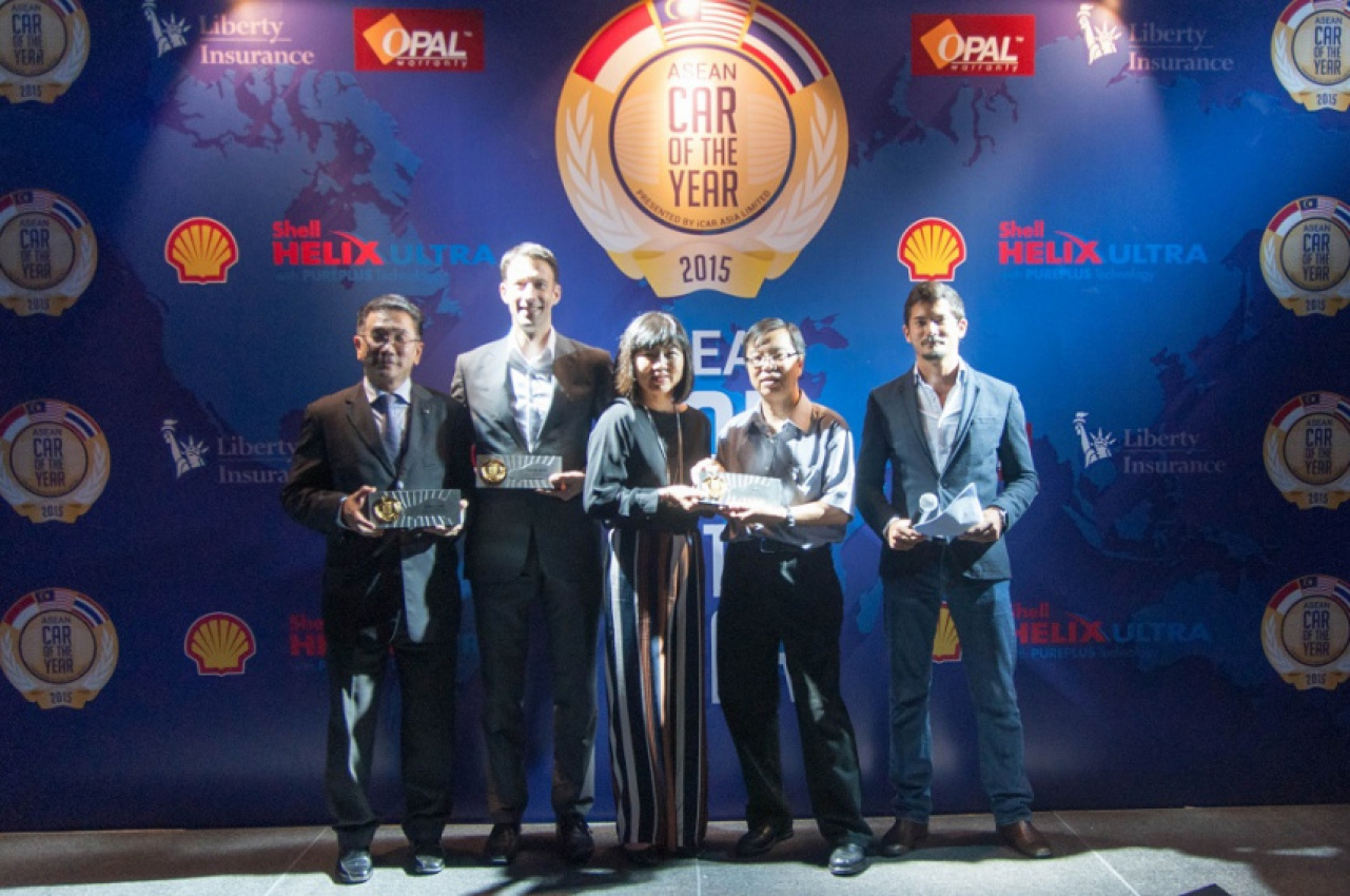 autos, cars, featured, asean, awards, car of the year, coty, asean car of the year awards 2015 results announced