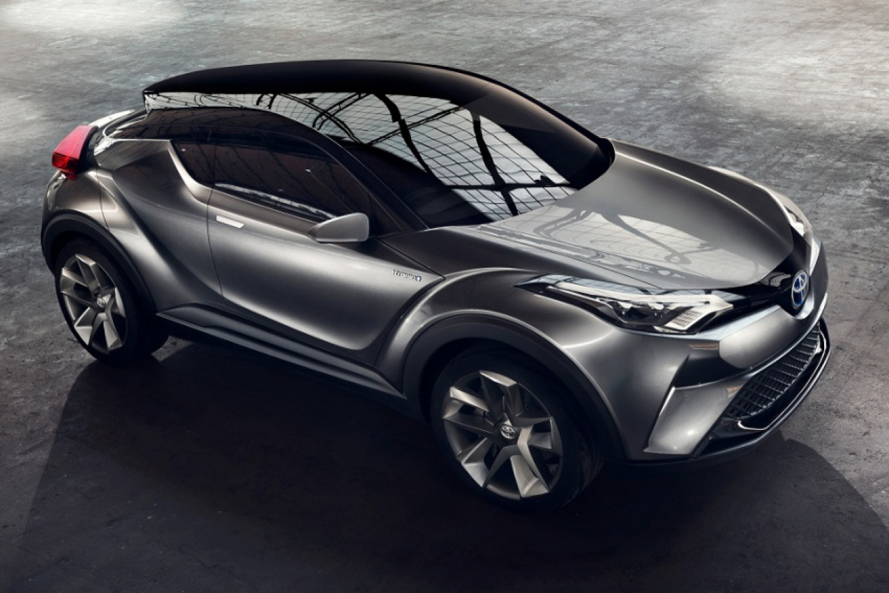autos, cars, featured, toyota, c-hr, concept, frankfurt, toyota c-hr, iaa frankfurt 2015 – toyota c-hr concept previews geneva-bound compact crossover