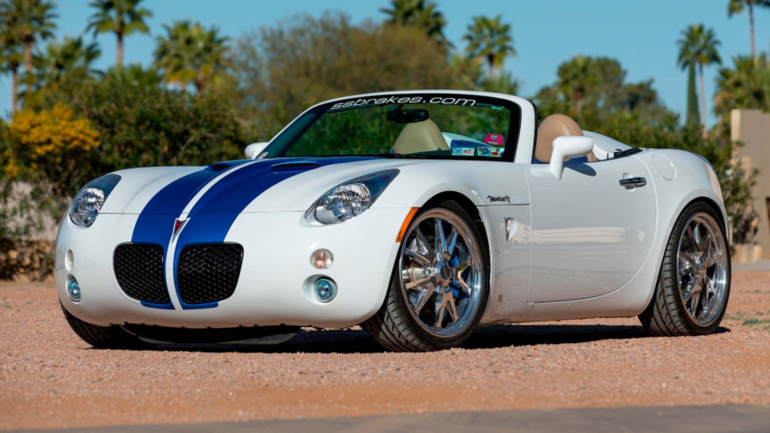 autos, cars, hp, news, pontiac, auction, pontiac solstice, tuning, used cars, can you handle this pontiac solstice by mallett that packs a 400 hp ls2 v8?