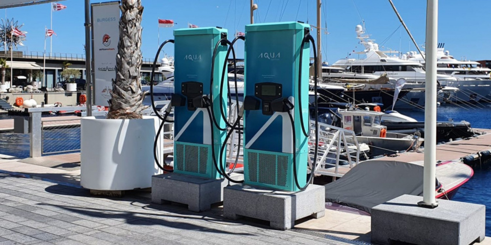 autos, cars, electric vehicle, water, acpet, aqua superpower, charging infrastructure, electric boats, electric ferries, electric ships, electric yachts, tritium, electric boat chargers for catalan coastline