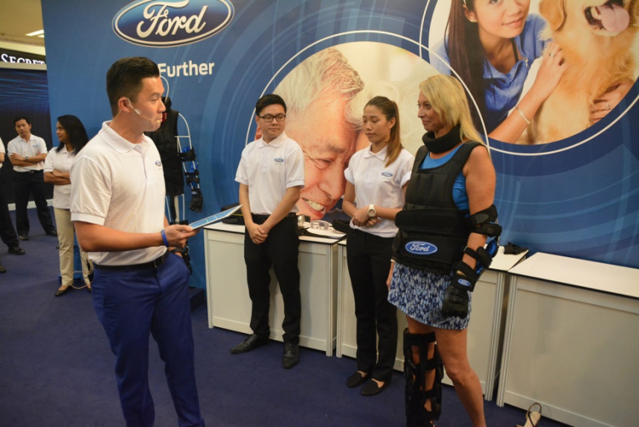 autos, cars, featured, ford, safety, ford showcases safety technologies in roadshow at 1u