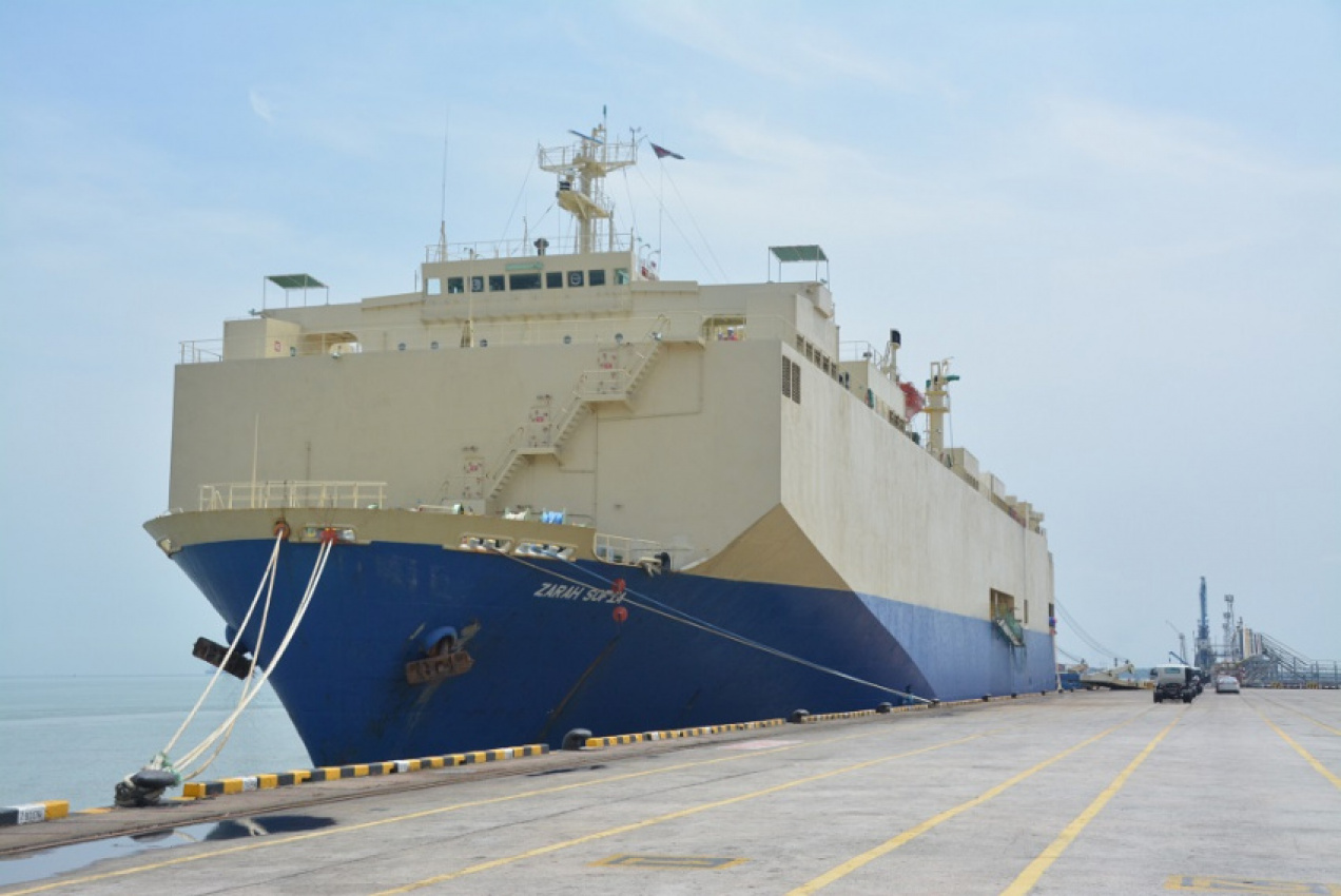 autos, cars, featured, drb hicom, mv zarah sofia, new vehicle carrier serving peninsula-east malaysia route launched