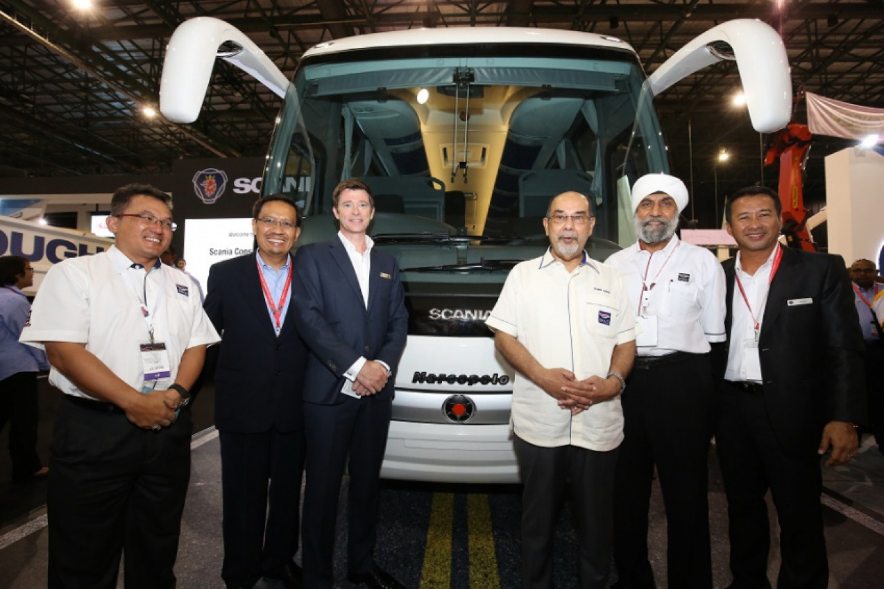 autos, cars, featured, construction trucks, marcopolo, scania, scania malaysia launches new construction trucks and first-class coaches