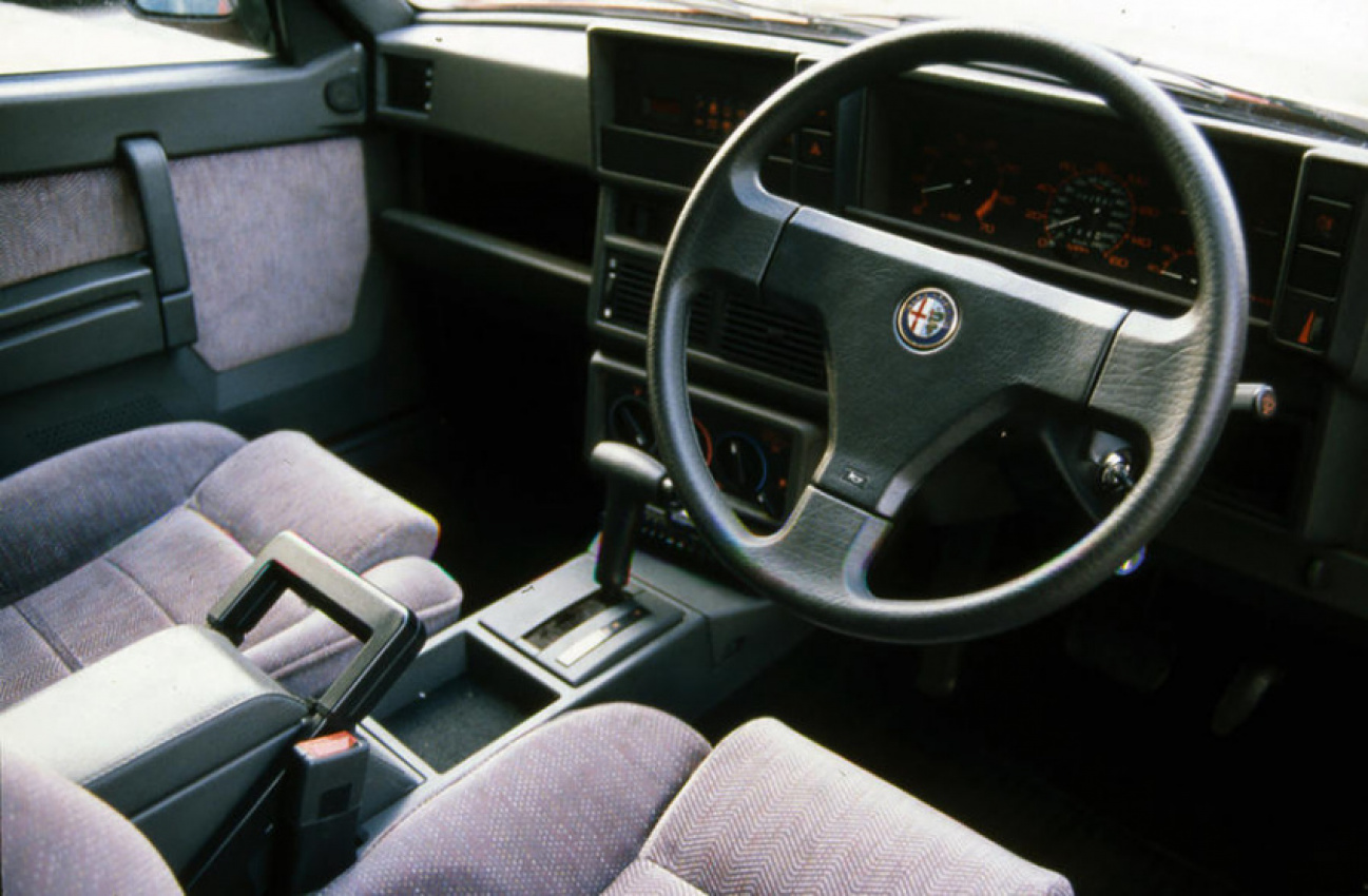 alfa romeo, autos, cars, reviews, car news, from the archive, greatest road tests ever: alfa romeo 75 2.5 green cloverleaf