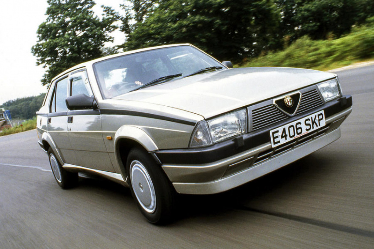 alfa romeo, autos, cars, reviews, car news, from the archive, greatest road tests ever: alfa romeo 75 2.5 green cloverleaf