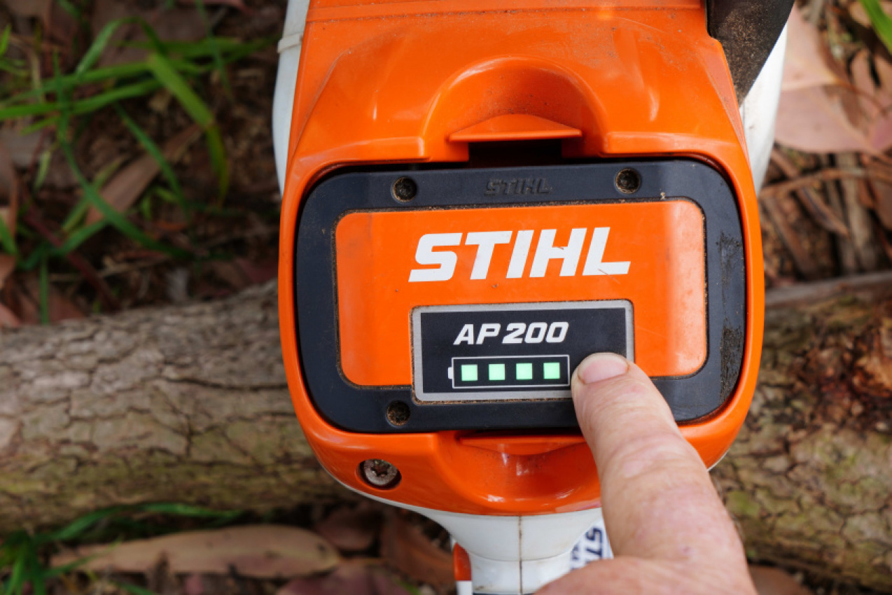 autos, cars, gear, tested: stihl battery-powered chainsaws