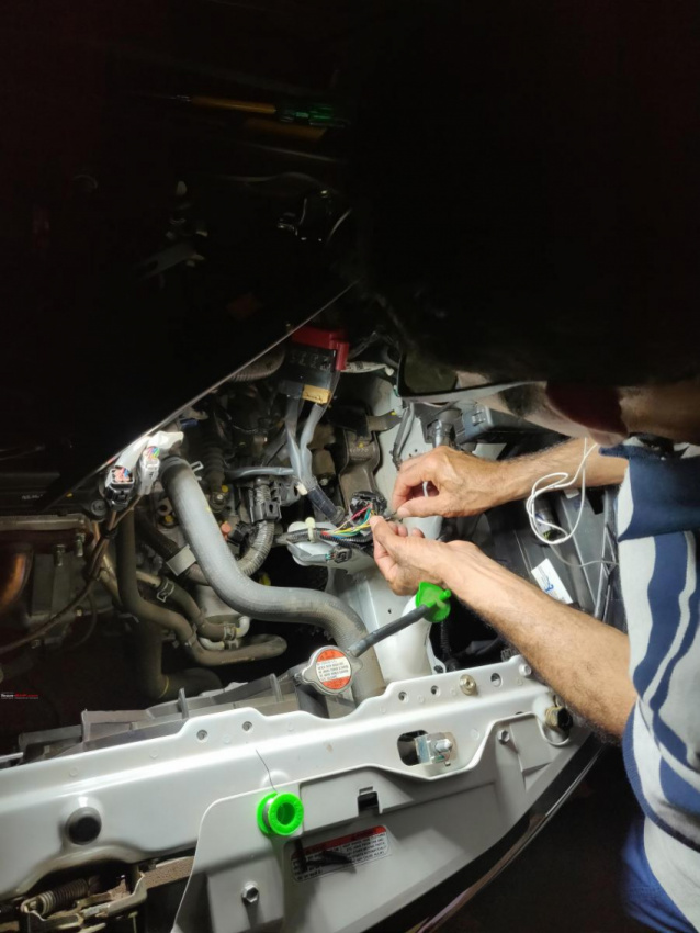 autos, cars, toyota, car wiring, diy, hatchback, indian, member content, toyota glanza, toyota india, diy: fixing the wiring of my toyota glanza damaged by dogs