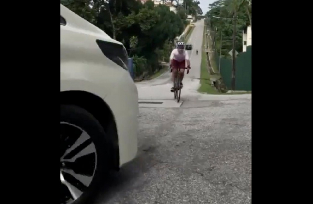 autos, bikes, cars, motors, malaysian cyclists, don’t ride faster than you can brake