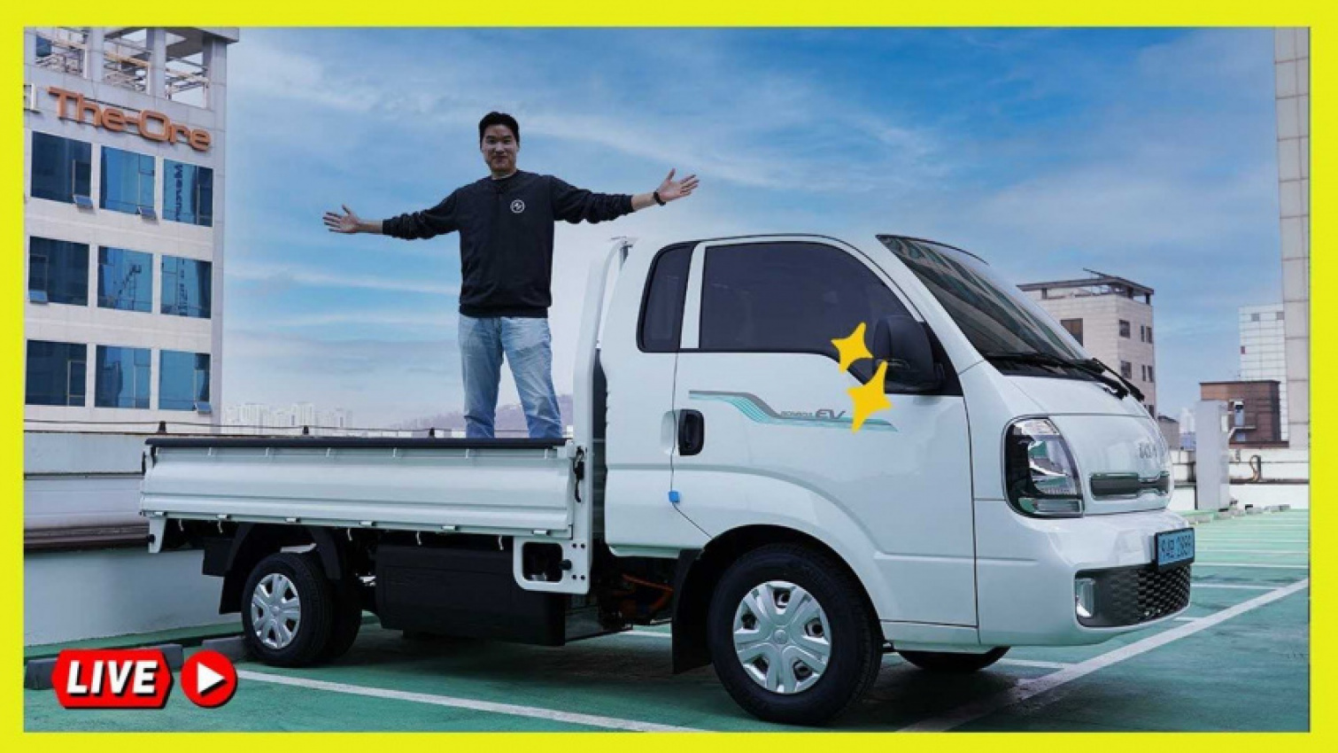 autos, cars, evs, kia, asian petrolhead tries kia bongo 3 electric pickup truck