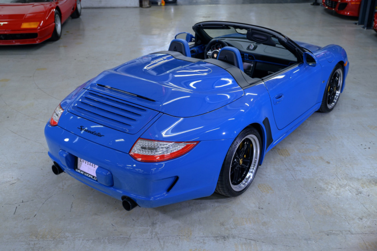 autos, cars, news, porsche, auction, porsche 911, used cars, the porsche 911 speedster is just as cool now as it was in 2011