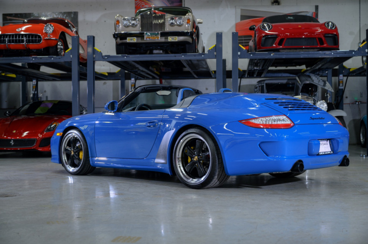 autos, cars, news, porsche, auction, porsche 911, used cars, the porsche 911 speedster is just as cool now as it was in 2011