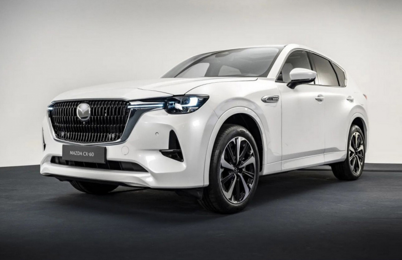 autos, car news, cars, mazda, news, mazda cx-60, suvs, mazda cx-60 images leaked before its debut