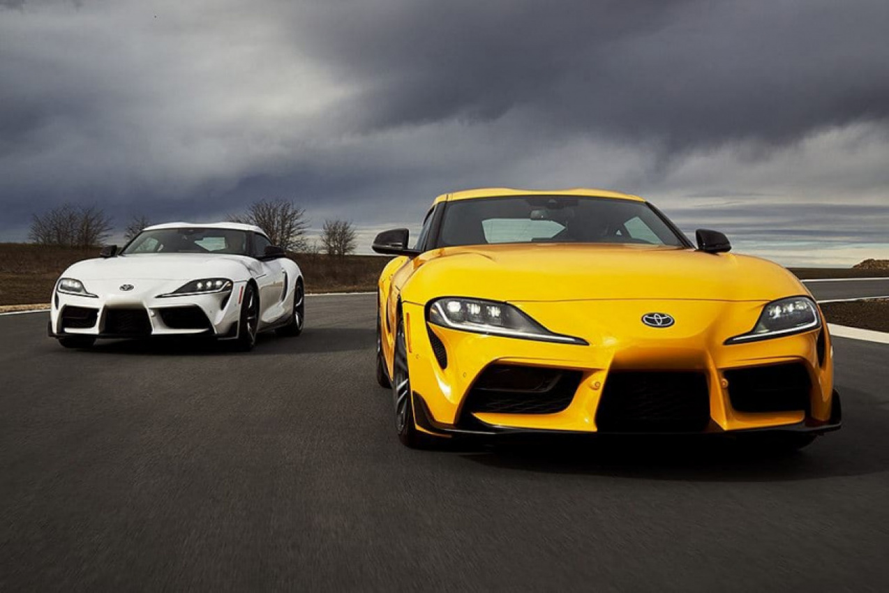 autos, cars, reviews, toyota, car news, coupe, performance cars, supra, toyota gr supra, toyota gr supra manual coming for 2023