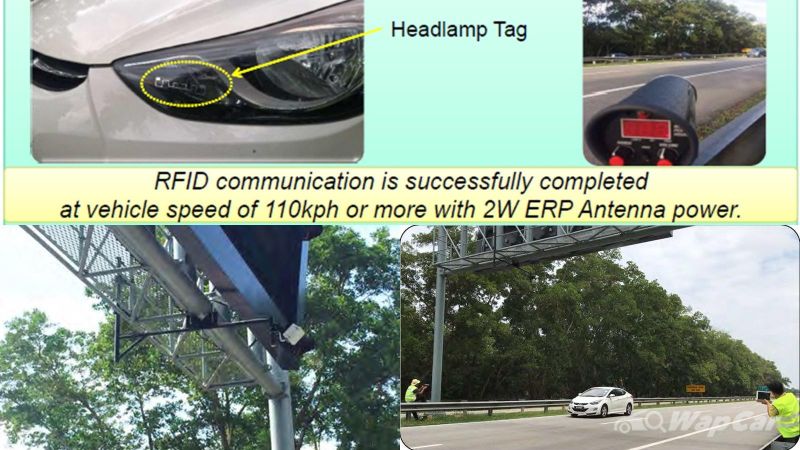 autos, cars, mitsubishi, 7 years ago, mitsubishi demonstrated singapore-style, barrier-less rfid toll in malaysia