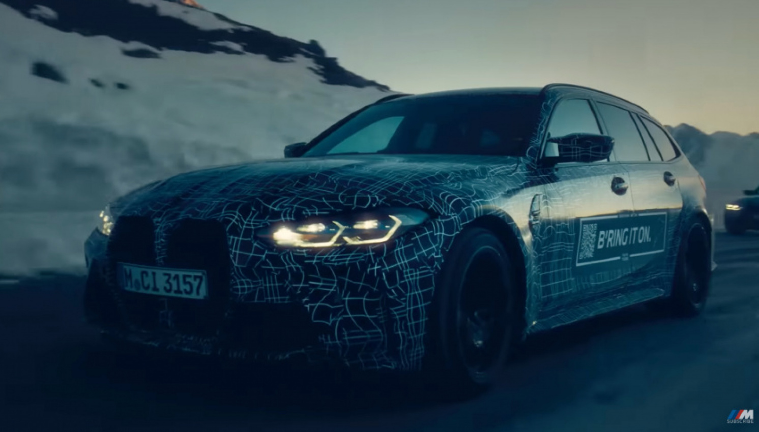 autos, bmw, cars, bmw m3, bmw m3 touring wagon to debut mid-2022, previewed again (video)