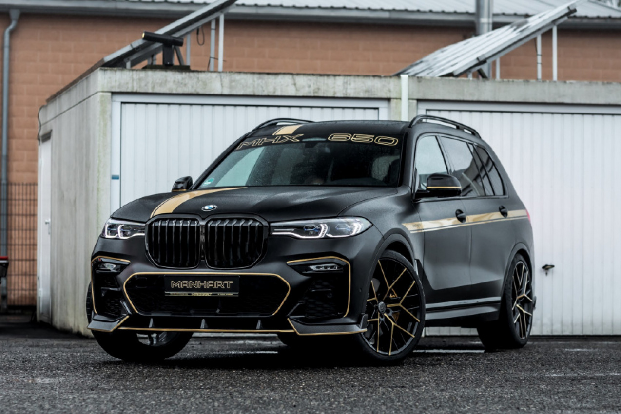 autos, bmw, cars, hp, news, bmw x7, manhart, tuning, manhart lifts the bmw x7 m50i to 650 hp with series of upgrades