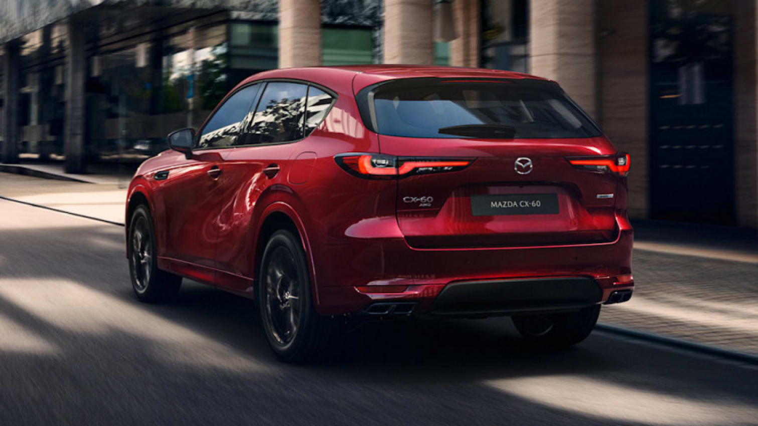 autos, cars, mazda, android, crossover, diesel vehicles, green, hybrid, android, mazda cx-60 revealed with rear-drive platform, phev powertrain