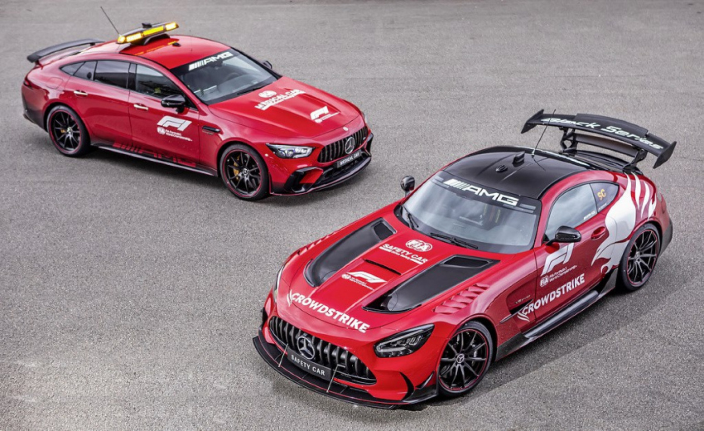 autos, cars, mercedes-benz, mg, mercedes, the 2022 official f1 safety car and medical car from mercedes-amg