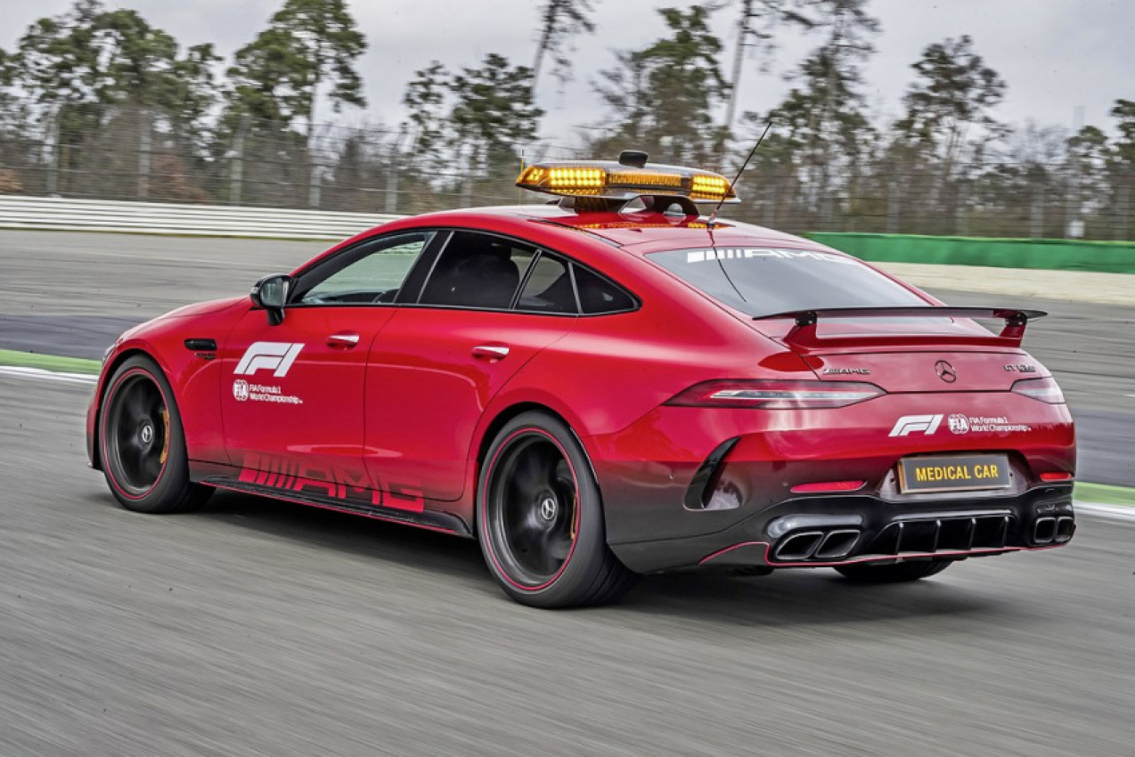 autos, cars, mercedes-benz, mg, mercedes, the 2022 official f1 safety car and medical car from mercedes-amg