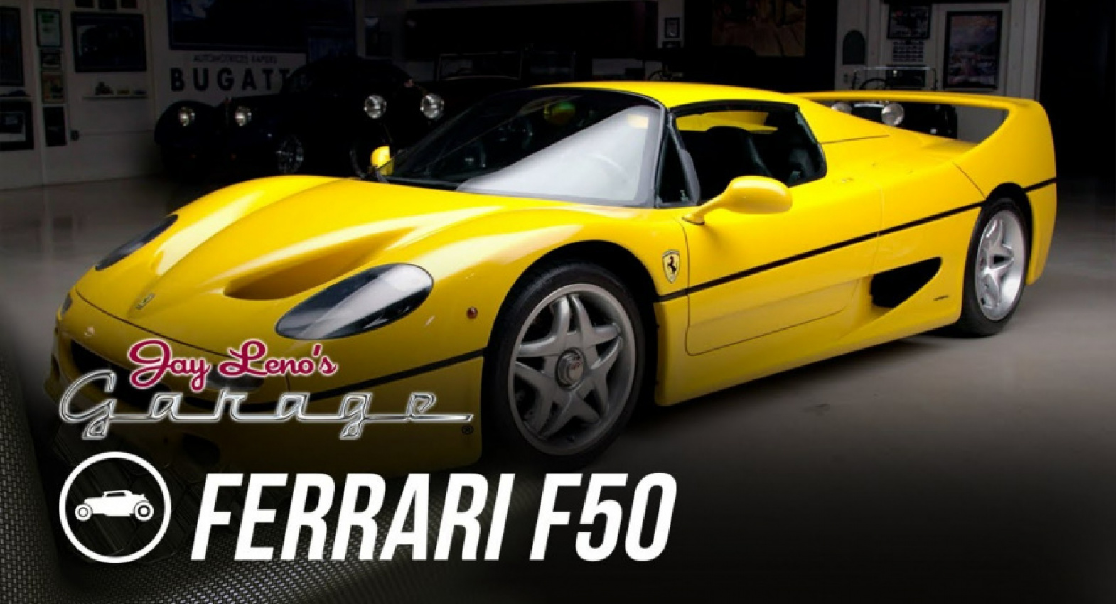 autos, cars, ferrari, news, classics, ferrari f50, ferrari videos, jay leno, supercar, video, jay leno finds the ferrari f50’s v12 comes alive near the redline