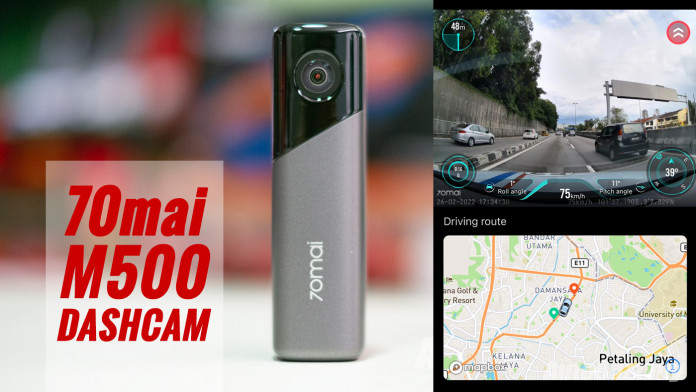 advertorial, autos, cars, the 70mai m500 dashcam is a hassle-free addition to your car’s safety arsenal