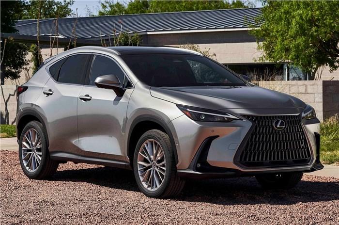 autos, cars, lexus, android, indian, launches & updates, nx350h, android, 2022 lexus nx 350h facelift launched at rs. 64.90 lakh
