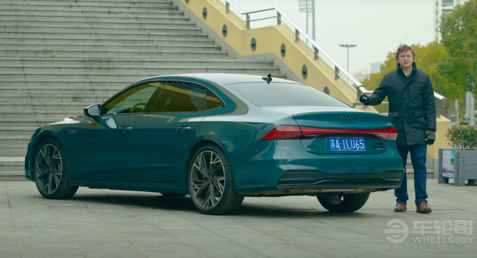 audi, autos, cars, news, audi a7, audi videos, china, video, the audi a7 l shows just how intriguing chinese market cars can be