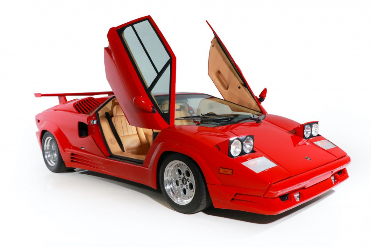 autos, cars, lamborghini, american, asian, celebrity, classic, client, europe, exotic, features, german, handpicked, luxury, modern classic, muscle, news, newsletter, off-road, sports, trucks, 1989 lamborghini countach shows low miles with impressive v12