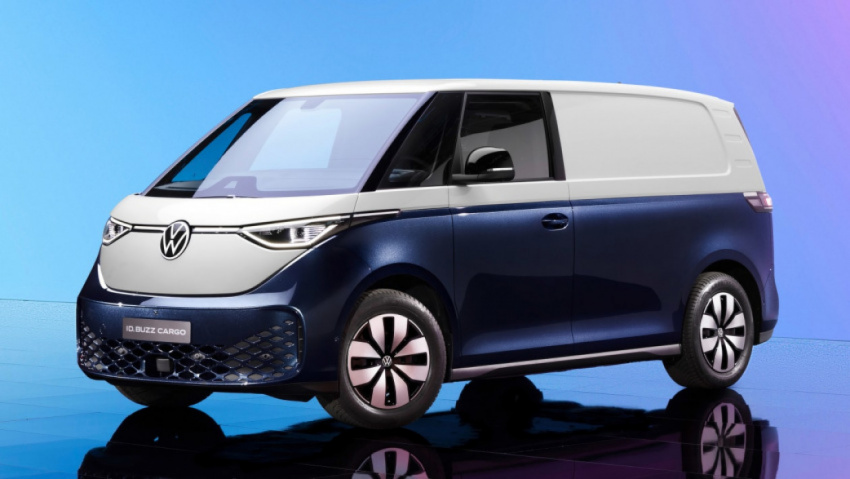 autos, cars, volkswagen, vans, new volkswagen id. buzz cargo: retro electric van revealed
