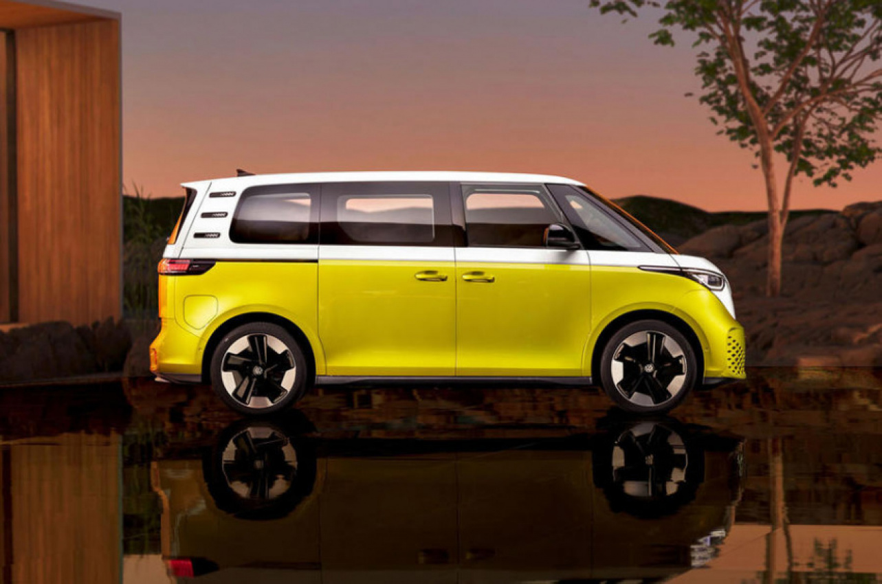 autos, cars, electric vehicle, volkswagen, car news, new cars, volkswagen id. buzz, new 2022 volkswagen id buzz ev revealed in mpv and van forms