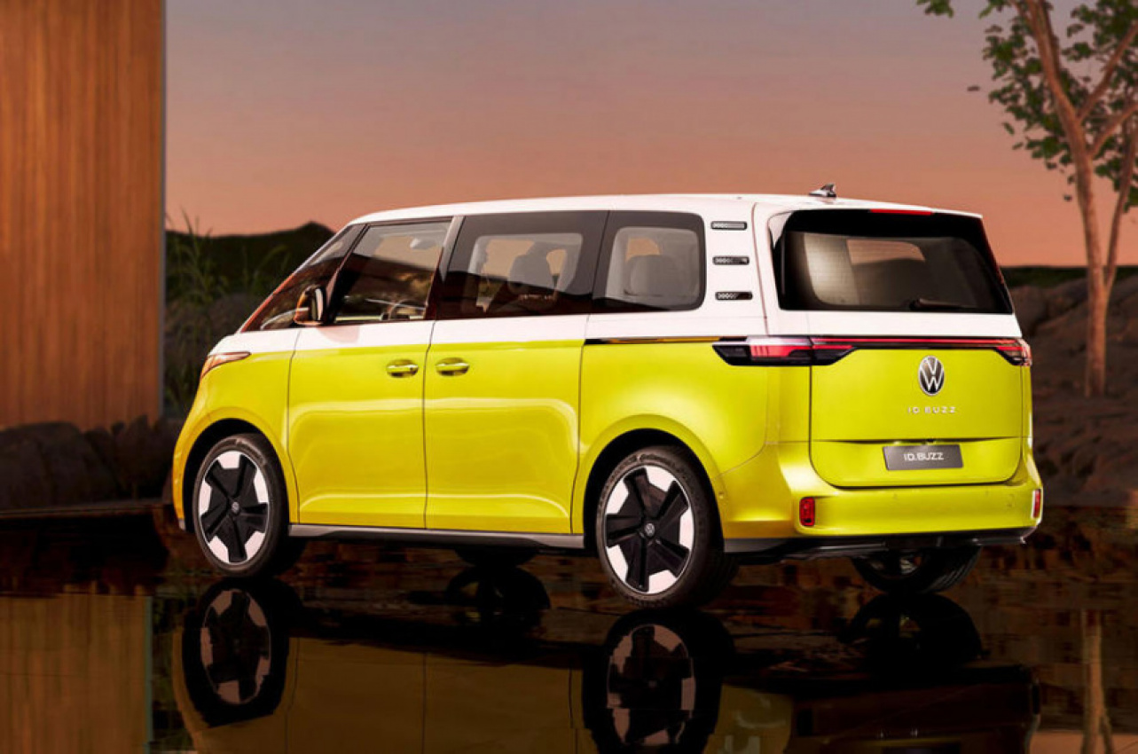 autos, cars, electric vehicle, volkswagen, car news, new cars, volkswagen id. buzz, new 2022 volkswagen id buzz ev revealed in mpv and van forms