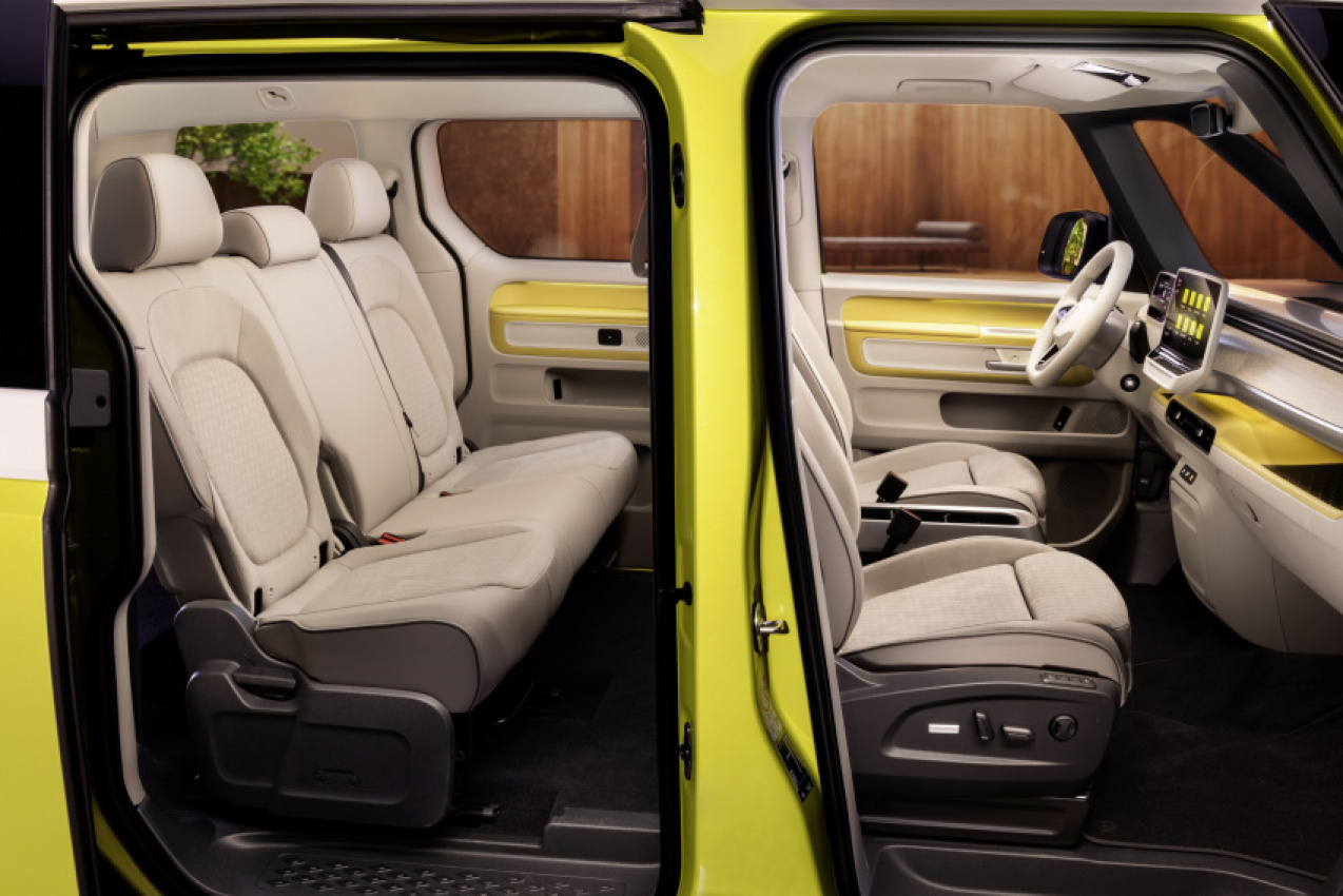 autos, cars, news, electric vehicles, galleries, new cars, video, vw bus, vw id.buzz, vw videos, new vw id. buzz unveiled as a delicious microbus ev in both passenger and commercial van flavors
