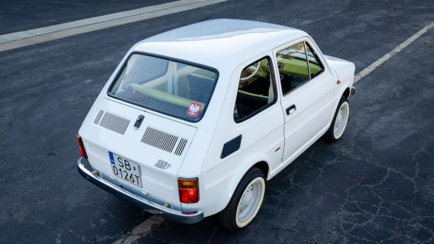 autos, cars, fiat, tom hanks’ one-off fiat 126 sold with hidden forrest gump easter egg