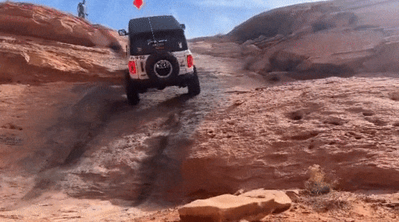 autos, cars, ford, news, accidents, ford bronco, ford videos, offbeat news, video, ford bronco somehow survives rollover while rock-crawling