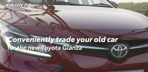 autos, cars, toyota, glanza, indian, other, toyota glanza, toyota teases glanza facelift grille and alloys