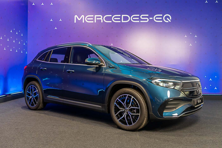 autos, car launches, cars, mercedes-benz, mercedes, facts & figures: fully electric mercedes-benz eqa 250 launched in malaysia, from rm278k