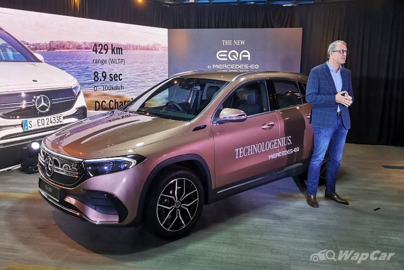 autos, cars, mercedes-benz, android, mercedes, android, mercedes-benz eqa 250 launched in malaysia – rm 278k, 190 ps/370 nm, 429 km range