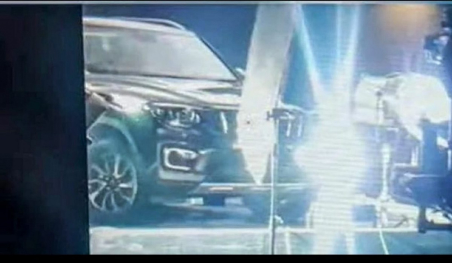 autos, cars, mahindra, mahindra scorpio leaked during official tvc shoot!