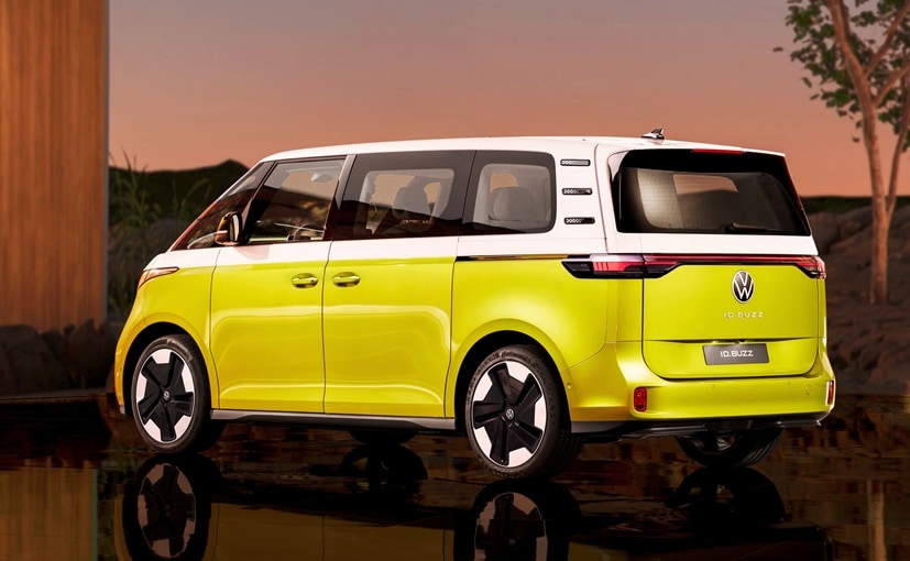 autos, cars, volkswagen, auto news, carandbike, id. buzz mpv, id.buzz, news, volkswagen id. buzz, vw bus, vw electric bus, all-electric volkswagen id. buzz range unveiled; global launch later in 2022