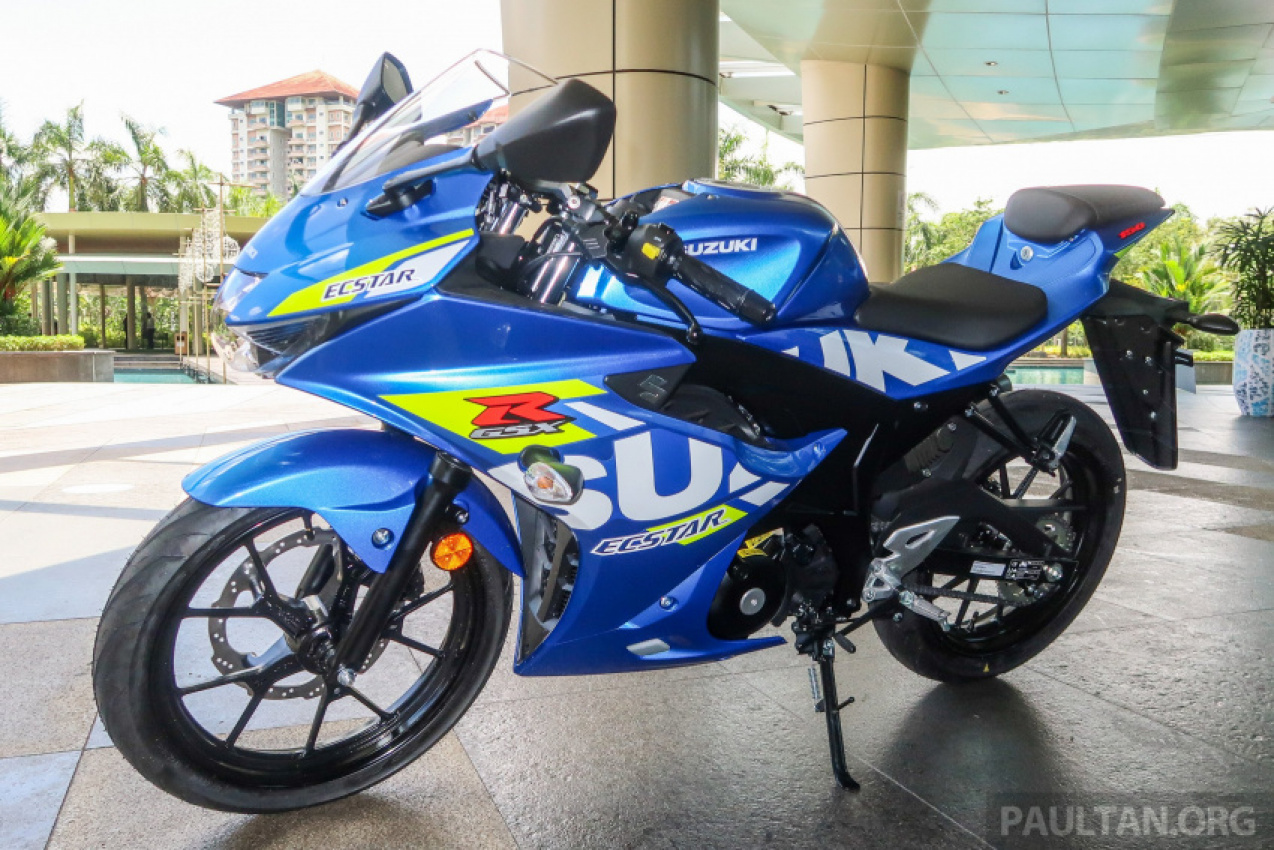 autos, bikes, cars, motors, suzuki, 2022 suzuki gsx-s150 and gsx-r150 in malaysia, priced at rm10,289 and rm11,329, respectively