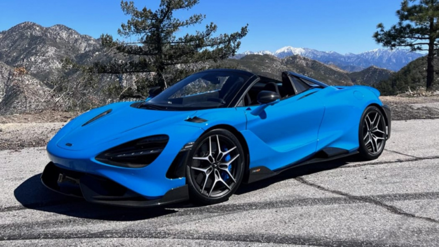 autos, cars, mclaren, convertible, luxury, mclaren 765lt, performance, road tests, supercars, mclaren 765lt spider road test | clearing the air on angeles crest