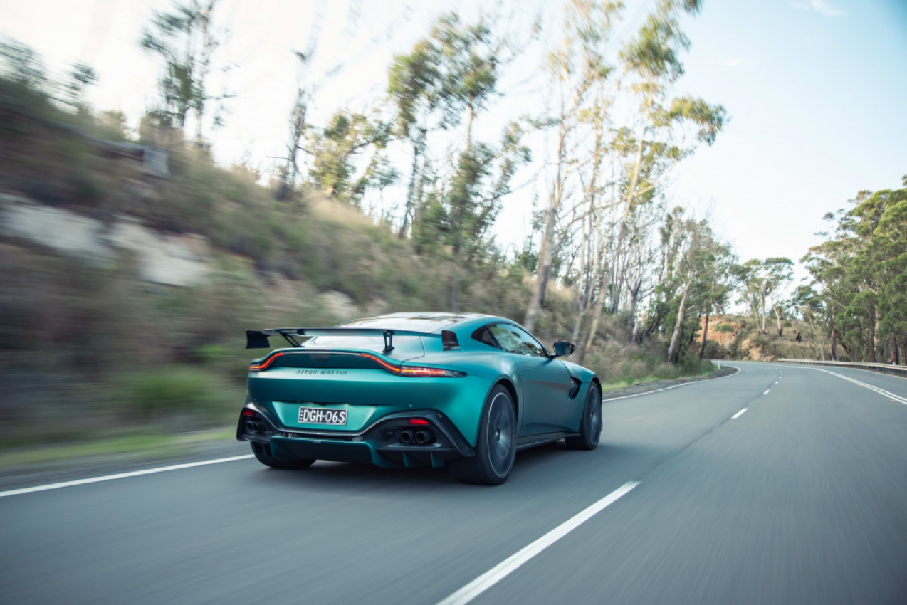 aston martin, autos, cars, reviews, android, android, 2022 aston martin vantage f1 edition review: australian first drive