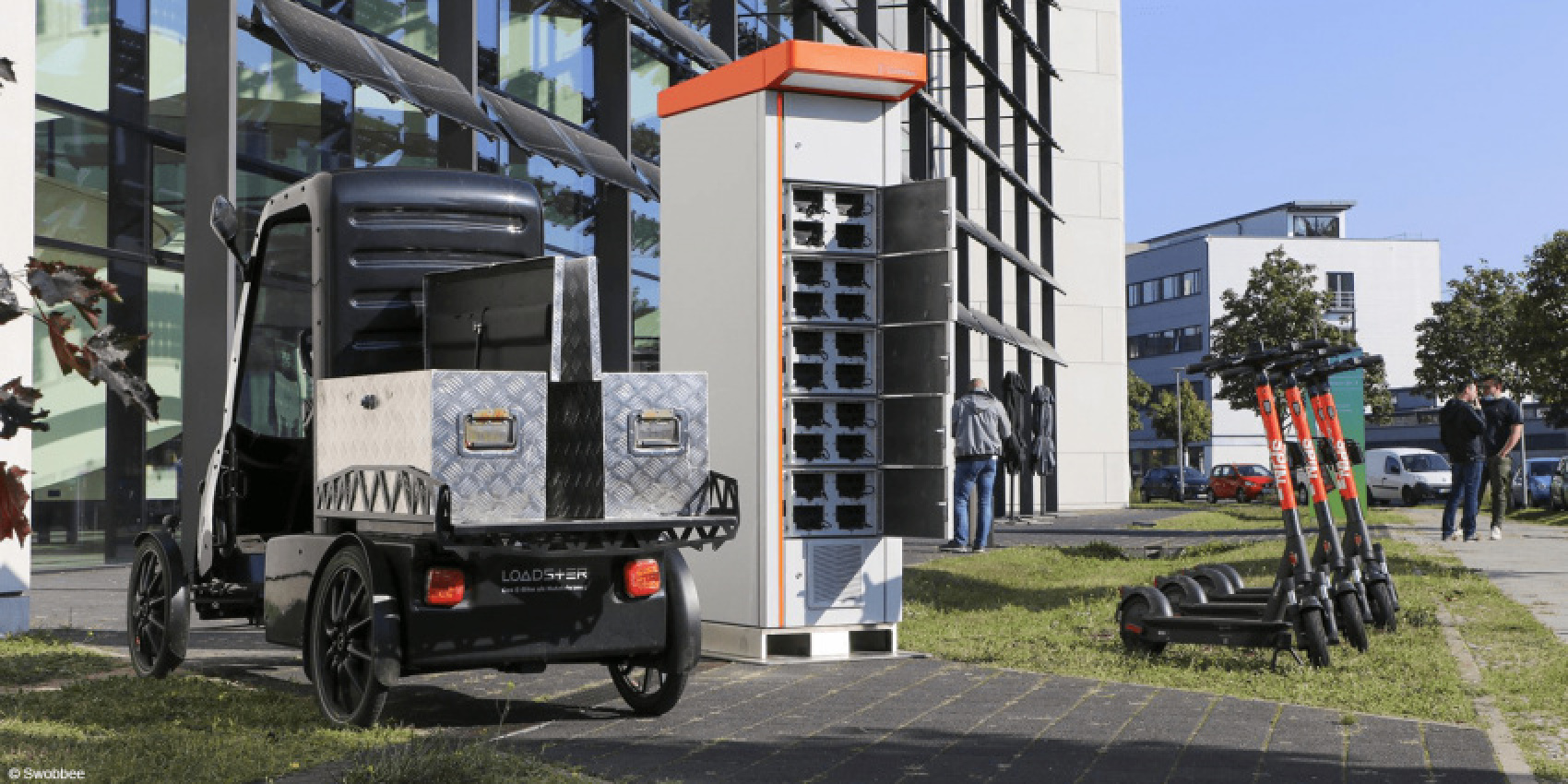 autos, cars, electric vehicle, two-wheeler, battery swapping, battery swapping stations, berlin, e-bikes, eit innoenergy, electric cargo bikes, electric kick scooters, electric mopeds, electric scooters, europe, german, micromobility, swobbee, swobbee micromobility battery-swapping stations financed for expansion in europe