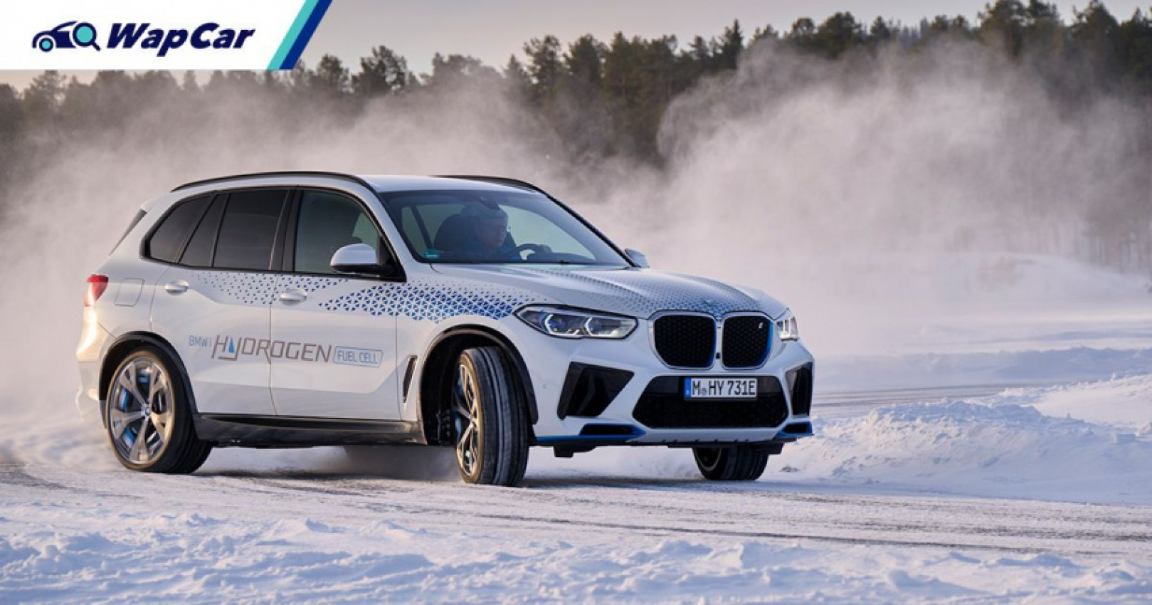 autos, bmw, cars, toyota, built with toyota tech, bmw ix5 hydrogen fcev undergoes winter torture tests before production