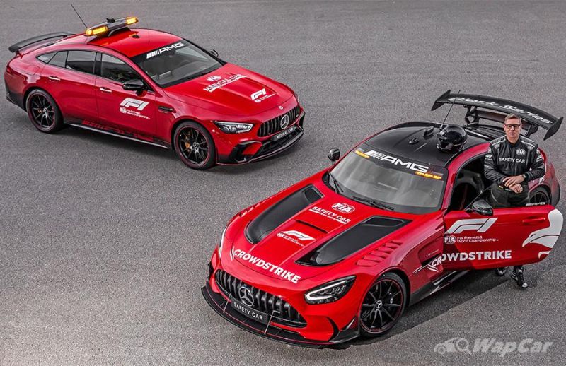 autos, cars, mercedes-benz, mg, mercedes, mercedes-amg’s unveiling of their safety and medical cars complete 2022 f1 lineup